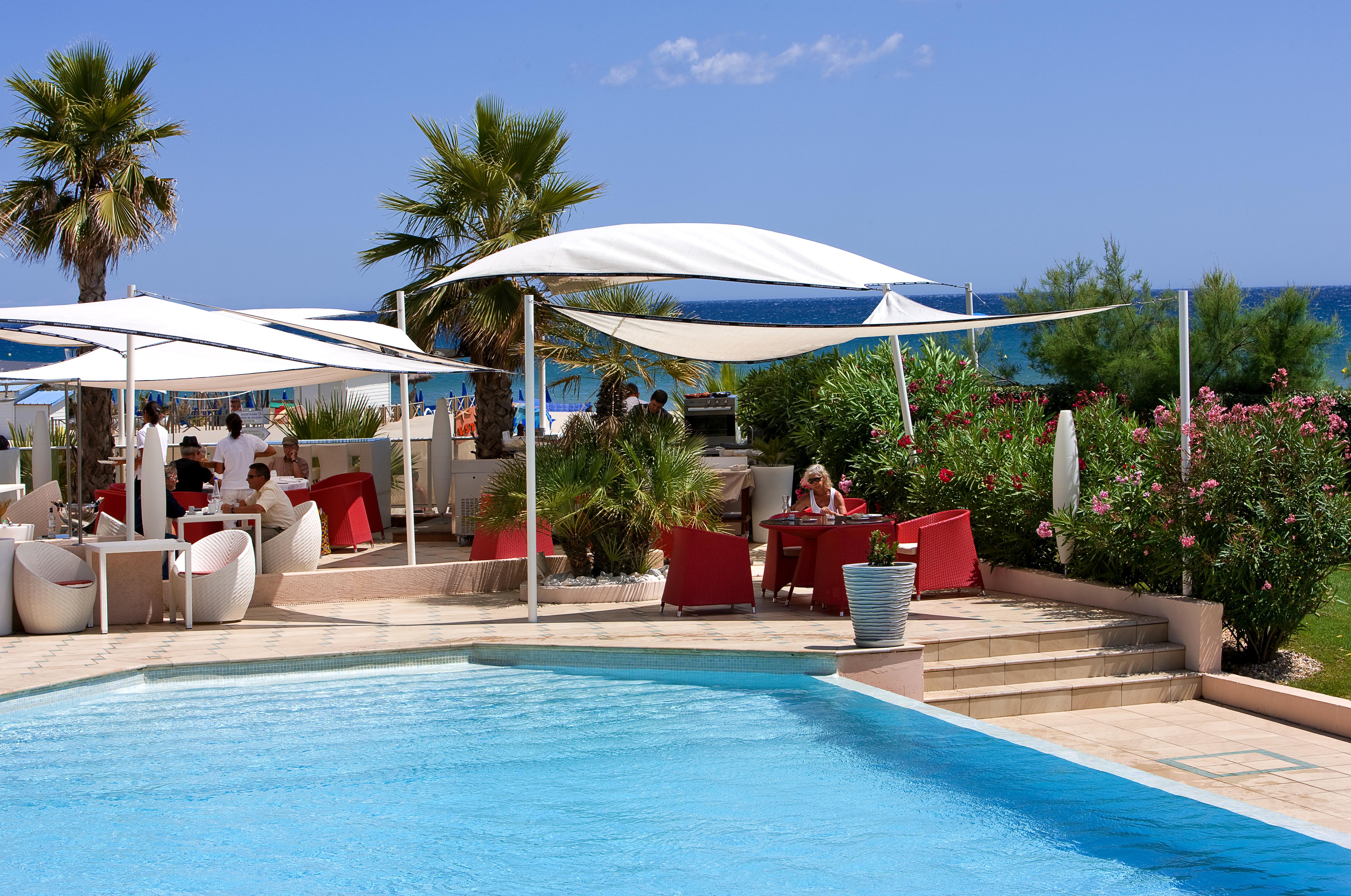 Grand Hotel Les Flamants Roses Thalasso & Spa Canet-en-Roussillon Bagian luar foto