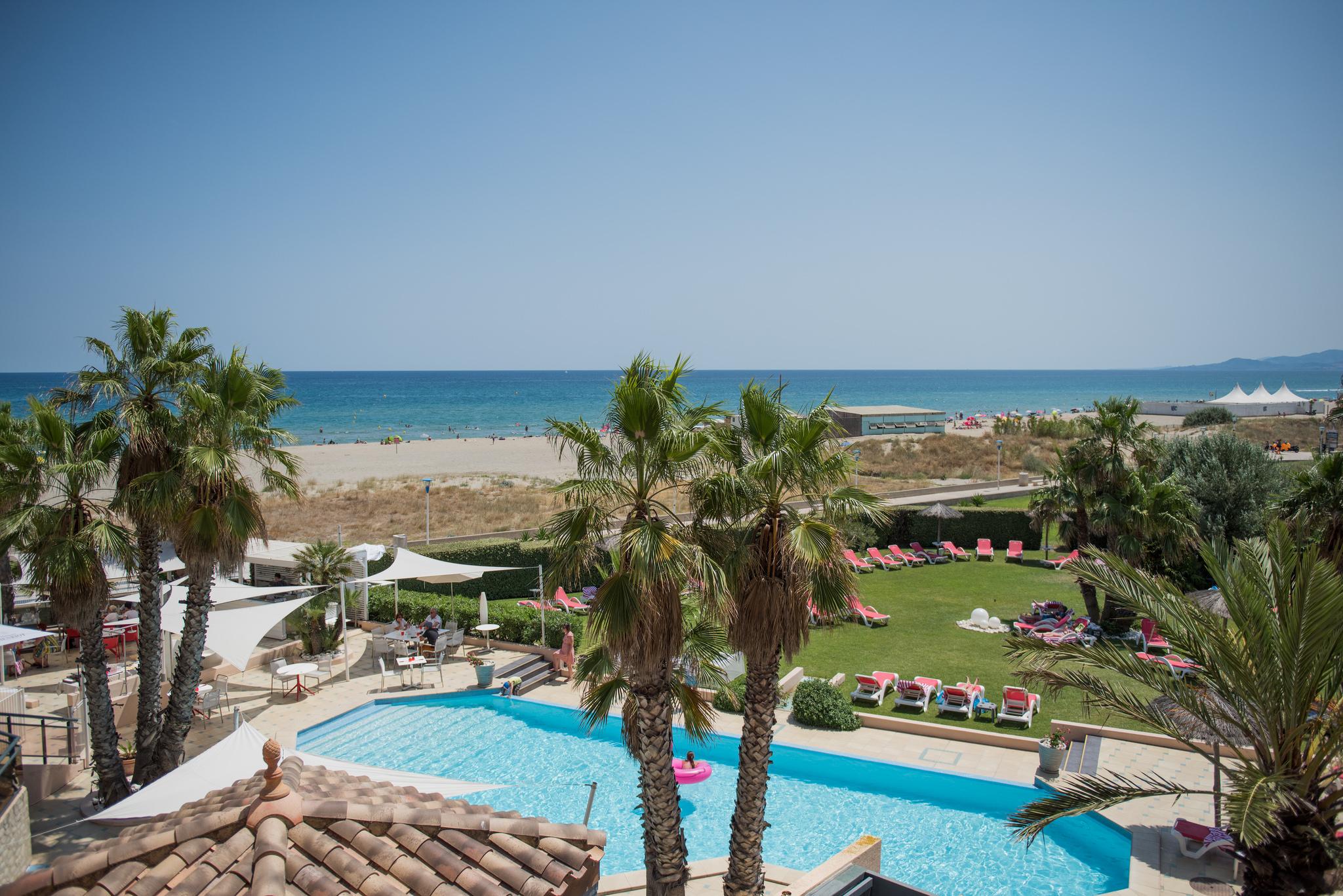 Grand Hotel Les Flamants Roses Thalasso & Spa Canet-en-Roussillon Bagian luar foto