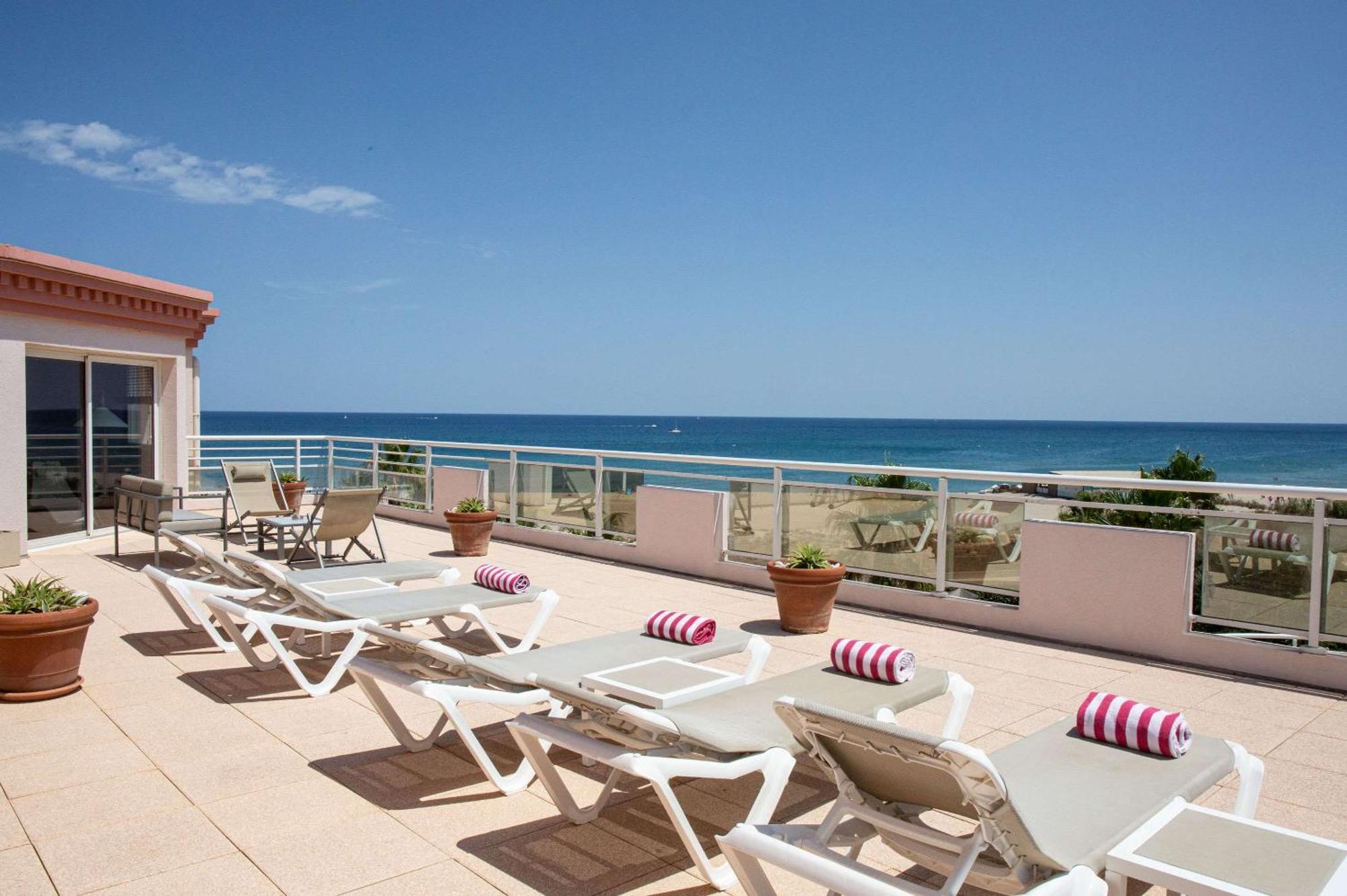 Grand Hotel Les Flamants Roses Thalasso & Spa Canet-en-Roussillon Bagian luar foto