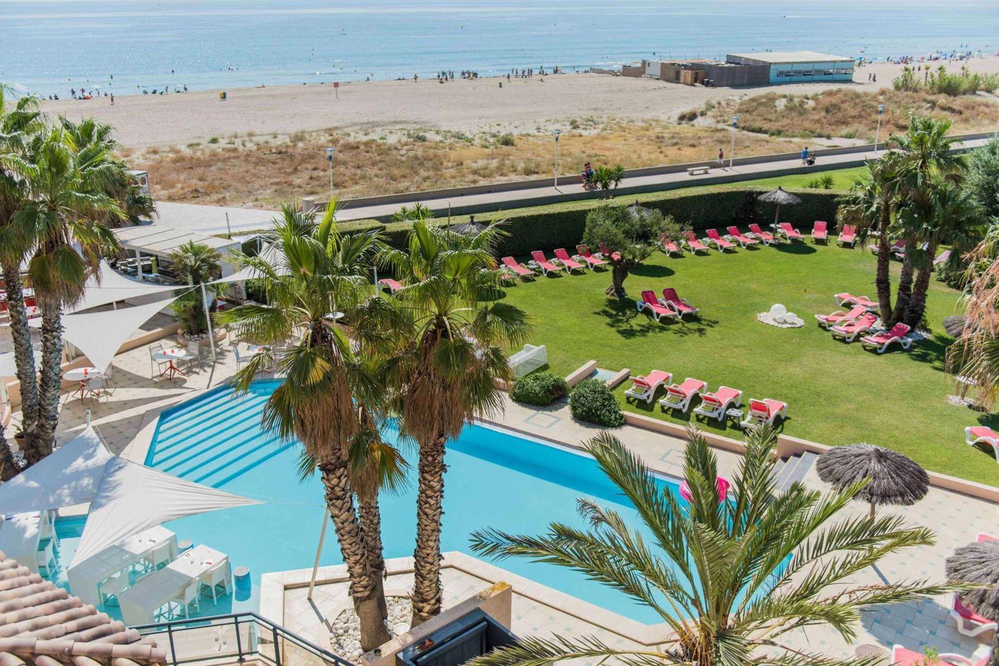 Grand Hotel Les Flamants Roses Thalasso & Spa Canet-en-Roussillon Bagian luar foto